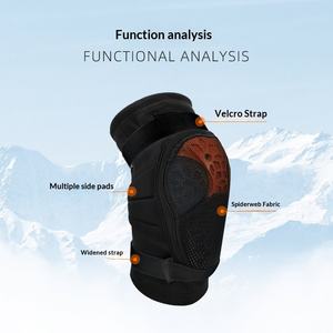 MOON - Rodilleras de Protección para Adultos para Esquí, Antideslizantes, para Snowboard, Esquí Alpino, <span class=keywords><strong>Patinaje</strong></span>, <span class=keywords><strong>Patinaje</strong></span> sobre Ruedas, Motocicleta - Product Image 6