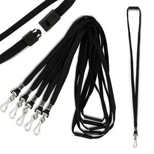 Arbeits zertifikat Gast zertifikat Hals hängendes Seil Firmen karte Polyester Lan yards - Product Image 1