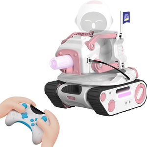 Le véhicule exclusif du <span class=keywords><strong>robot</strong></span> conçu pour le <span class=keywords><strong>robot</strong></span> Eilik Panxer avec joystick pour le <span class=keywords><strong>robot</strong></span> Emo, jouet télécommandé de combat - Product Image 3