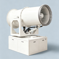 Canon à brouillard pour la suppression de la poussière, pulvérisateur automatique oscillant pour l'élimination de la poussière dans les quais de fret ferroviaire