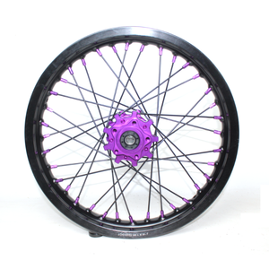전기 먼지 자전거 오토바이 블랙 알루미늄 합금 36H 림 Sur ron 라이트 꿀벌 바퀴 - Product Image 1