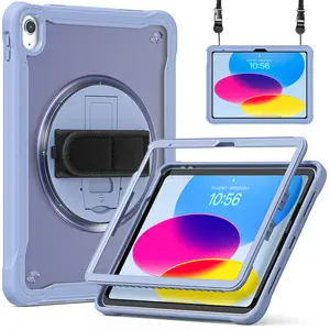 New Design EVA Custom Rugged Tablet Cover Hand Shape Stand Travel Portable Case for iPad 10.2/10.9/Pro 11 10.5 mini 4