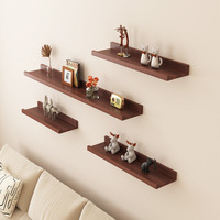 Étagère murale en bois écologique sans perçage, décoration murale pour la maison, support mural pour pot de fleurs, plateau à fleurs pour salon