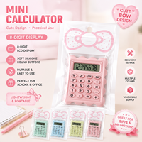 Calculatrice électronique en forme de fraise à 8 chiffres, alimentée par piles, en plastique, pour la promotion des enfants - Vente en gros