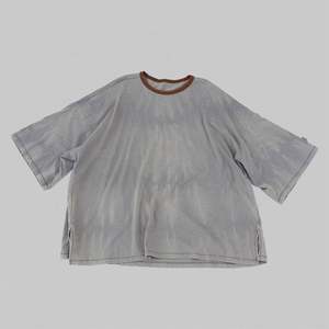 Camisa de algodón de lino de gran tamaño personalizada para hombre, camiseta de cáñamo lisa de talla grande, tela de punto transpirable de estilo informal holgado de verano - Product Image 1