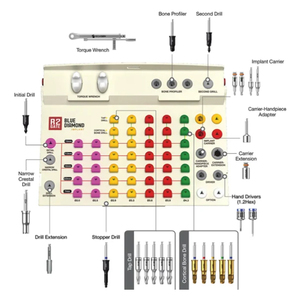 Kit Guida per Impianti Dentali Megagen Blue Diamond Originale, Kit GUIDE R2 Megagen, Attrezzatura Dentale Prodotta in Corea - Product Image 4