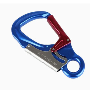 एल्यूमीनियम मिश्र धातु डबल लॉकिंग के लिए ट्रिपल एक्शन स्नैक हुक/चढ़ाई सुरक्षा हुक - Product Image 3