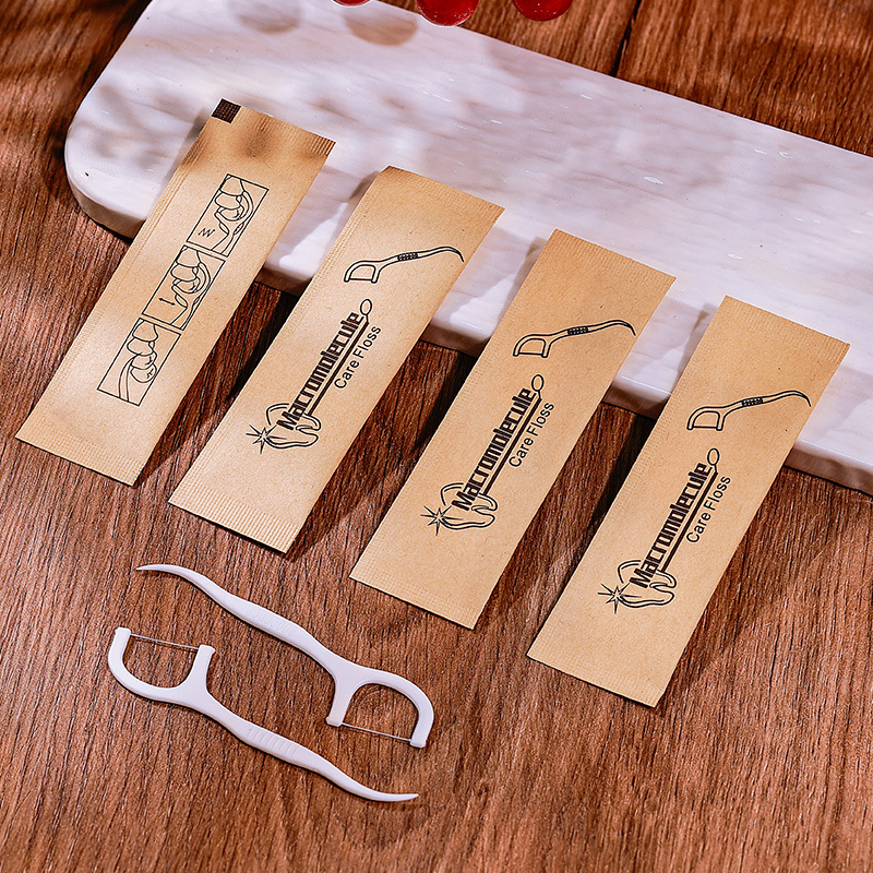 Individually Wrapped Dental Floss with Custom