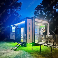 Sistema de Remolque para Simulador de Golf Portátil e Impermeable S-200, Comercial, Móvil, para Eventos al Aire Libre