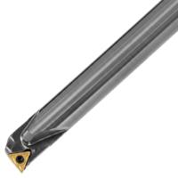 Porte-outil de tournage CNC indexable pour alésage interne avec cannelure de refoulement et queue rectifiée avec précision pour la coupe de métaux et d'acier