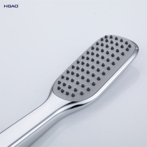 Grifo de <span class=keywords><strong>Ducha</strong></span> Cuadrado Moderno con Acabado Cromado y Latón Pulido, Mezclador Termostático de Agua Fría/Caliente, Rociador de Lluvia, con Válvula de Cerámica - Product Image 6