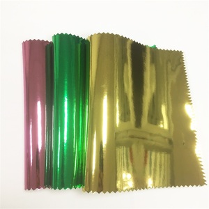 <span class=keywords><strong>Cuir</strong></span> PU effet miroir, couleur unie, résistant aux plis, imperméable, haute brillance, 0,7 mm, 30*135 cm, tendance - Product Image 5
