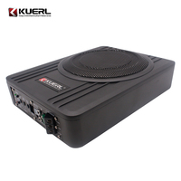 Subwoofer para Auto de Diseño Moderno, Subwoofer Plano de 8 Pulgadas para Debajo del Asiento, Subwoofer para Auto con Bajos Puros