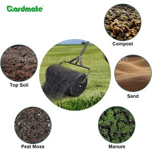 24 Inch <strong>Lawn</strong> Compost Spreader Roller for Garden Top Soil Manure Mulch Top Dressing Compost Spreader Peat Moss Roller - Product Image 6