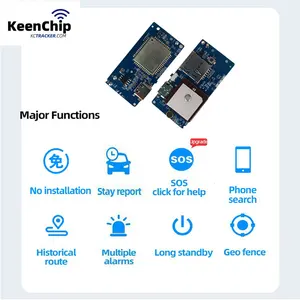 KEENCHIP – mini carte de moniteur magnétique OEM/ODM 2G sans fil, Service à guichet unique, mini carte de moniteur de voiture gps PCBA