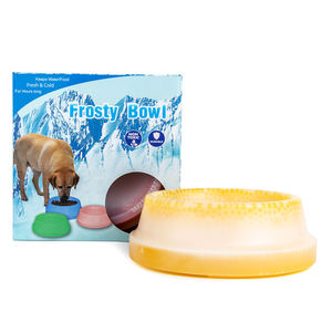 Giữ Thực Phẩm Nước Mát Thân Thiện Với Môi Mùa Hè Pet Freezable Gel Làm Mát Con Chó Bát Pet Frosty Ice Ăn Bát - Product Image 5