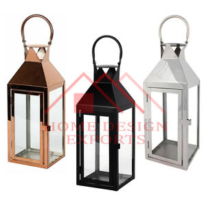 Linterna de vela de acero inoxidable para exteriores 2025 para el hogar, hoteles y decoración de bodas, linterna de decoración para el hogar más vendida 2025 - Product Image 3