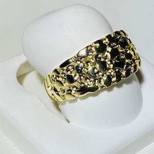 Großhandel Custom Logo verstellbare Goldringe für Männer Coole Messing ringe 14 Karat 18 Karat <span class=keywords><strong>Gold</strong></span> Herren Goldringe Schmuck - Product Image 4