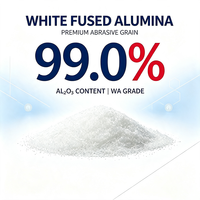 Alumine blanche fusionnée abrasive WA, pureté 99,0 %, pour la découpe et l'usinage par jet d'eau