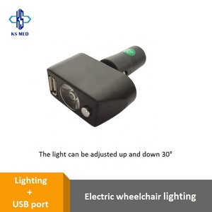 KSL-01 Pièces détachées portables pour fauteuil roulant électrique, accessoires d'éclairage et de charge USB - Product Image 3