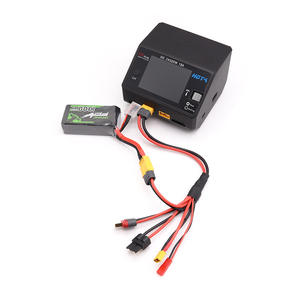 Cargador B6AC multifunción personalizado Amass XT60, conector de 1 hembra a 2 macho con batería Lipo de coche RC, 10 en 1, enchufe Banana de 4mm - Product Image 5