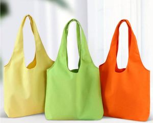 Sacs fourre-tout pliables en toile réutilisables avec poignées pour courses, marché, voyage, rangement, cadeau de Noël - Product Image 2