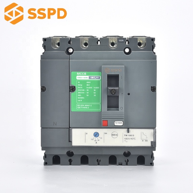 4 Pole Earth Leakage Circuit Breaker of CVS 100amp,ELCB Circuit Breaker Price
