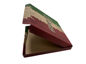 Caja <span class=keywords><strong>de</strong></span> <span class=keywords><strong>Pizza</strong></span> Cuadrada <span class=keywords><strong>de</strong></span> Cartón Corrugado Rojo <span class=keywords><strong>de</strong></span> 6/8/10/12/14/16 Pulgadas del Fabricante - Product Image 3