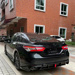 Aileron arrière ABS de haute qualité pour Toyota Camry 2018 2019 2020 2021 2022, noir brillant ou aspect fibre de carbone, kit carrosserie - Product Image 3