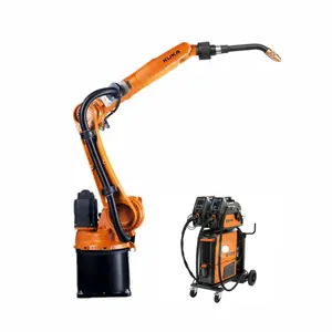 CNCロボットアーム6軸KUKA KR 10 R142010Kgペイロード1420mmリーチARC/Mig/Mag/CO2産業用溶接ロボット