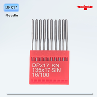 Dotec DPX17-Aiguille pour machines à coudre pied/point de chaînette SY3355 135X17 SY3357, 100 pièces