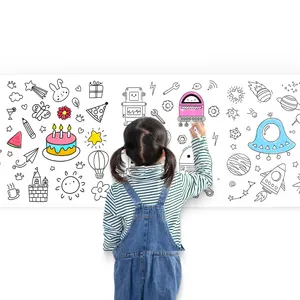 Superdots 2023 Kleurpapier Rol Geen Puinhoop Ander Onderwerp Kunst Verlichting Kinderen Schilderen Graffiti Boeken Leuk Tekenspeelgoed Voor Kinderen