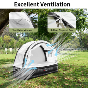 Tienda de campaña de Material duradero Premium portátil, tienda de cama para exteriores, tela Oxford impermeable, tienda impermeable fuera del suelo - Product Image 6