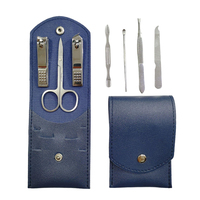 WELLFLYER MS-1239 – Kit de manucure et pédicure professionnel de luxe 7 pièces en acier inoxydable – Soin personnel – Prix usine