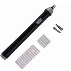 Kit <span class=keywords><strong>de</strong></span> borrador eléctrico con 20 recambios, borrador automático que funciona con pilas para dibujo artístico, dibujo a lápiz, papelería para estudiantes, venta al por mayor - Product Image 2