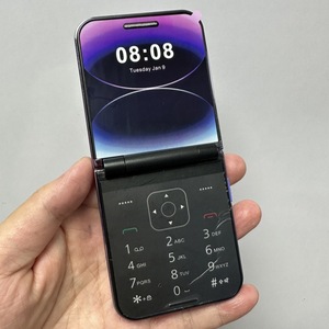 Teléfono Celular Plegable I15 Pro con Pantalla de 2.4'', Doble SIM, 2G GSM, Grabación Automática, Bluetooth, FM, Cámara, Mini Tipo-C - Product Image 1