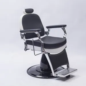 Minimalist Barber chair Hair cutting Chair with big pump stable and durable for long time using