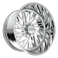 Jantes de camion forgées polies sur mesure SL 28X12 28X16 30X14 22X12 Super Single Deep Concave avec 8X180 8X165.1 pour GMC Sierra 2500