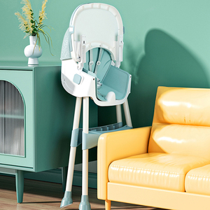 HOWAWA H8847 Chaise haute portable en plastique au <span class=keywords><strong>design</strong></span> moderne pour bébés et enfants de 6 mois à 6 ans, pour la salle à manger/la cuisine, le salon - Product Image 2