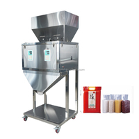 Machine de remplissage double tête haute performance 9999g grande capacité pour peser le riz, les céréales, les noix, les haricots, les fruits secs et les produits secs en vrac