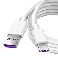 Câble USB Type-C magnétique ORPHIE 5A à charge rapide avec gaine TPE, 1 mètre, pour Android, voiture, écouteurs et imprimante