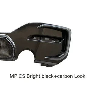 Lame de pare-chocs arrière pour BMW Série 1 F20 LCI 2015-2020, style M Sport CS, diffuseur, protection de lèvre, pièces de tuning - Product Image 4