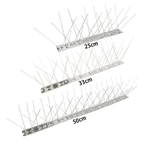 DYSC Espigas de Aves de Acero Inoxidable para Repelente de Aves para el exterior para mantener a las aves inquietas