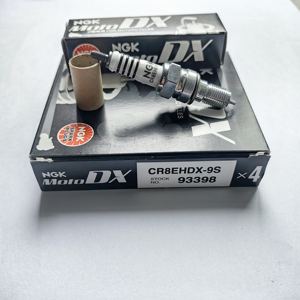หัวเทียนแท้ NGK รุ่น 93398 CR8EHDX-9S สำหรับรถมอเตอร์ไซค์ฮอนด้า CB500/S, CBF500/ABS 500cc, CB-1 / <span class=keywords><strong>CB400</strong></span> <span class=keywords><strong>Super</strong></span> <span class=keywords><strong>Four</strong></span> (VTFC) - Product Image 2