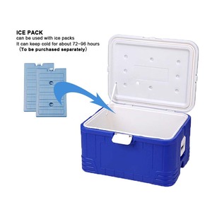 Hộp Xốp Cách Nhiệt EPS 65L Hộp Xốp Làm Mát Cầm Tay Đựng Rượu Vang Bằng Nhựa Cứng - Product Image 6