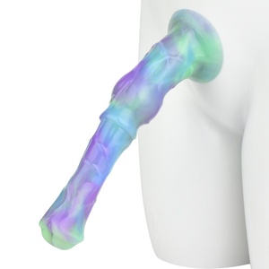 Dildo de Caballo, Pene Animal Realista y Grueso, Juguete Sexual con Ventosa para Orgasmos Anales, Masturbador para Mujeres - Product Image 5