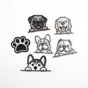 Wholesale Bulk <b>Iron</b> on Cartoon Dog Patches Embroidered <b>Iron</b> on Embroidery Patches Puppy Patch for Clothing Hat Decoration - Product Image 4