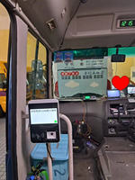 Système de gestion de présence de validateur de billets Machine de billetterie de bus basée sur Android avec lecteur de carte NFC QR Barcode Scanner