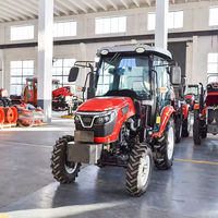 Tracteur à roues miniatures LTB504 haute efficacité 50HP avec moteur à engrenages et pompe, longue durée de vie, fonctions multiples