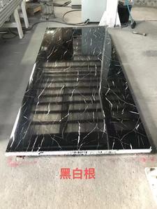 ウェットエリアスペシャル1mワイドX 10mm厚さ<span class=keywords><strong>PVC</strong></span>ウォールパネル中空内側防水大理石デザインカスタマイズオプション付き - Product Image 3